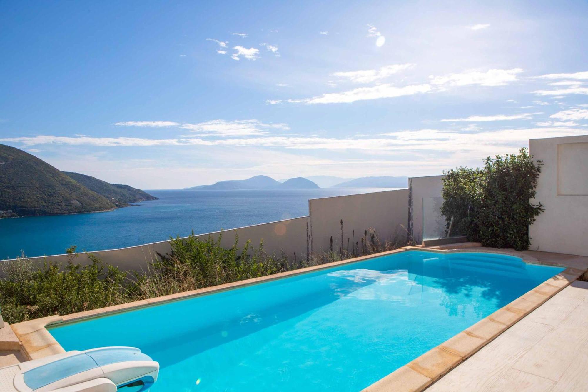 Villa Vasiliki Sea View Pondi ภายนอก รูปภาพ