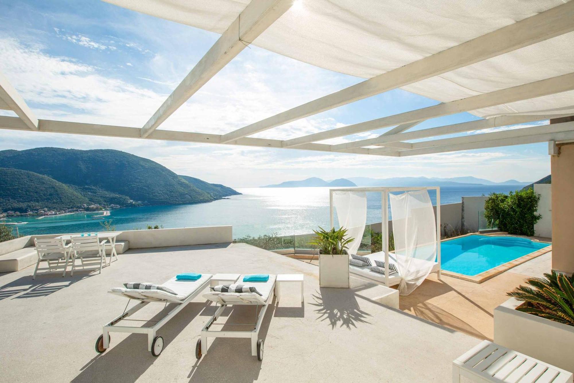 Villa Vasiliki Sea View Pondi ภายนอก รูปภาพ